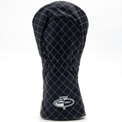 Winnipeg Jets split driver quilted golf headcover alternate view