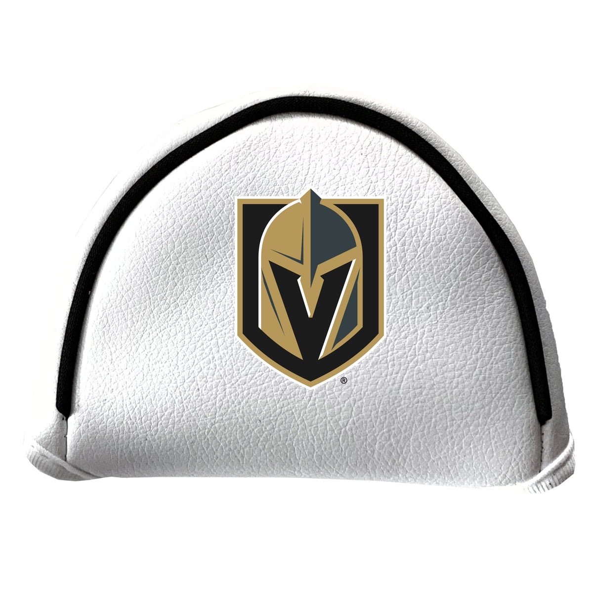 Vegas Golden Knights Vintage White Printed Mallet Putter Headcover