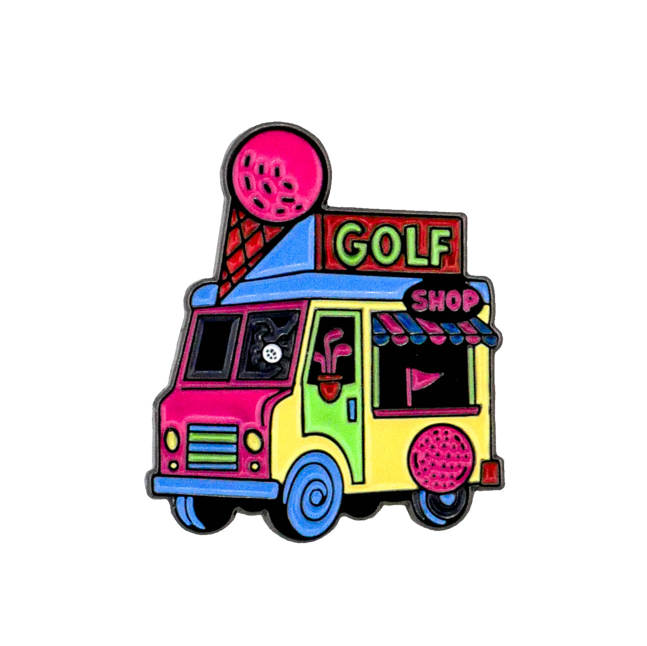 Golf Cream Truck Ball Marker
