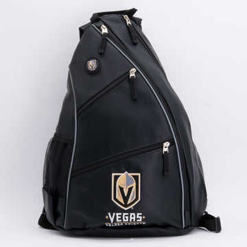 Vegas Golden Knights PU Leather Backpack