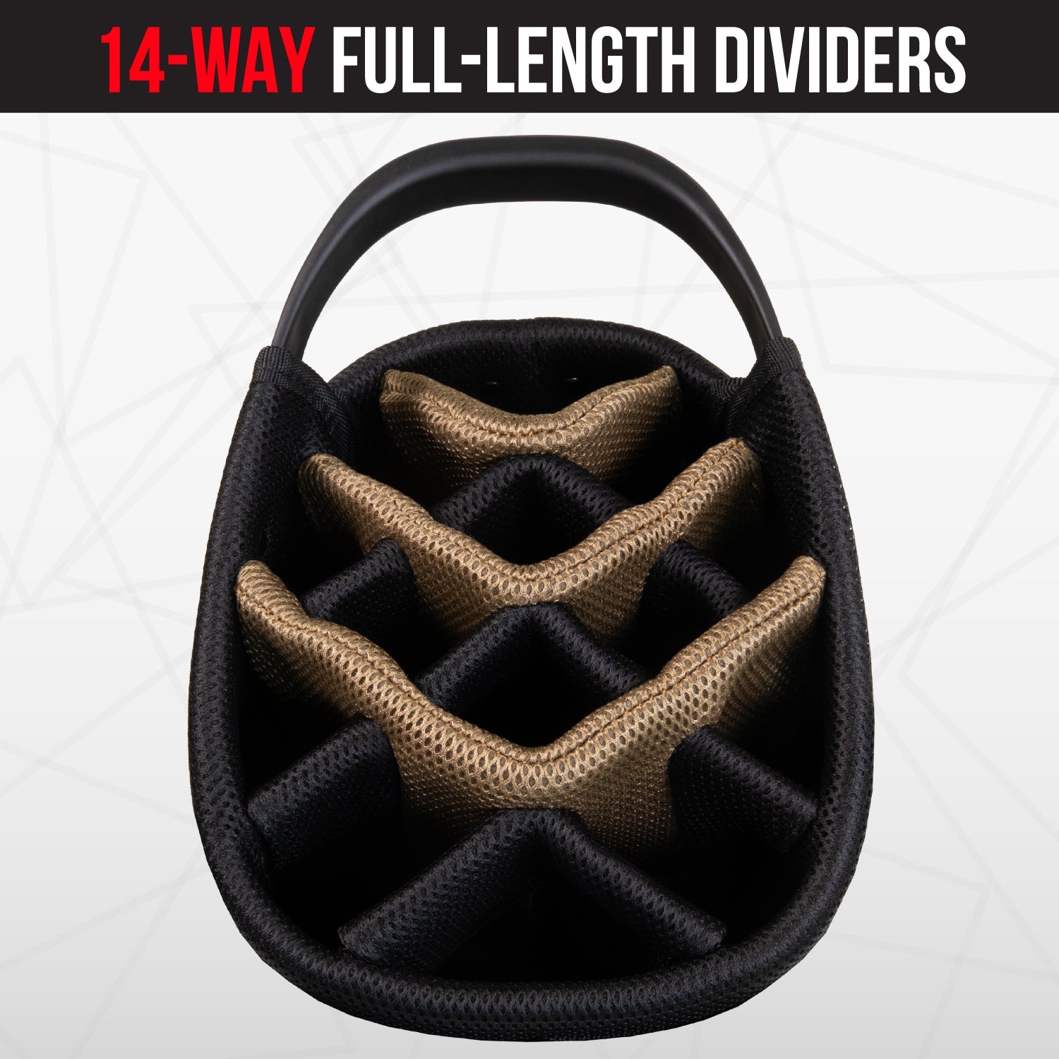 Vegas Golden Knights Fairway Stand Bag - Image 6 - Club Rehab