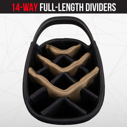 Vegas Golden Knights Fairway Stand Bag - Image 6 - Club Rehab