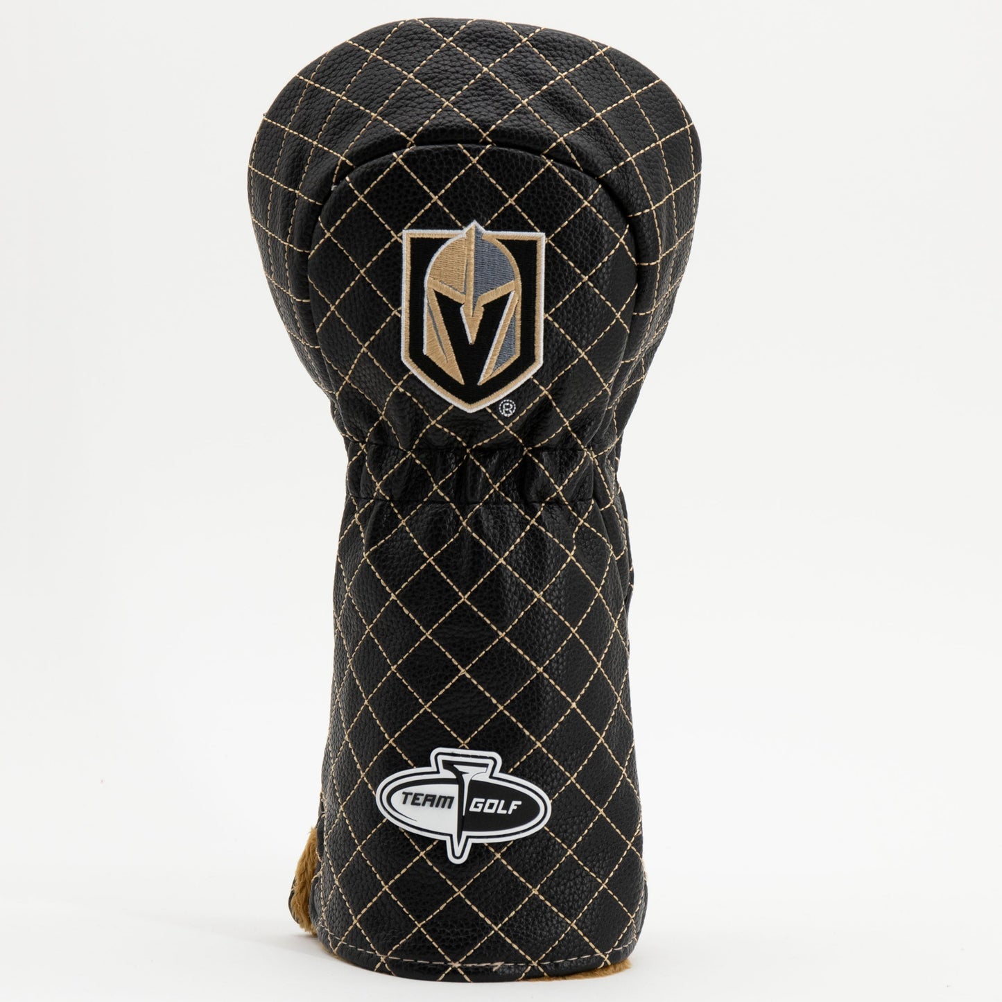 Vegas Golden Knights solid driver quilted golf headcover alternate view