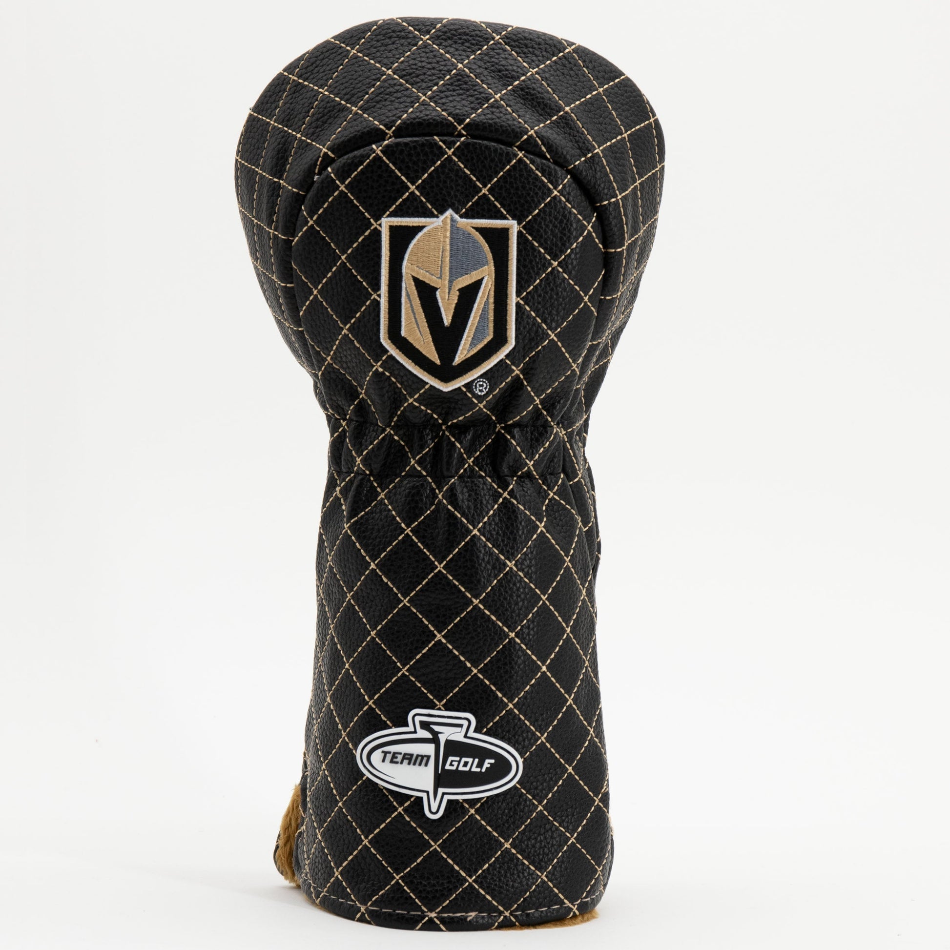 Vegas Golden Knights solid driver quilted golf headcover alternate view