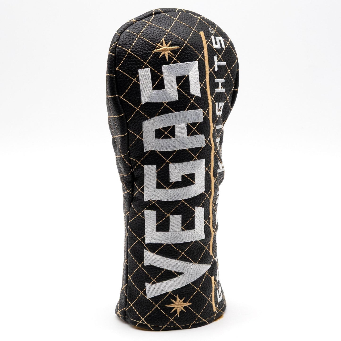 Vegas Golden Knights solid fairway quilted golf headcover alternate view