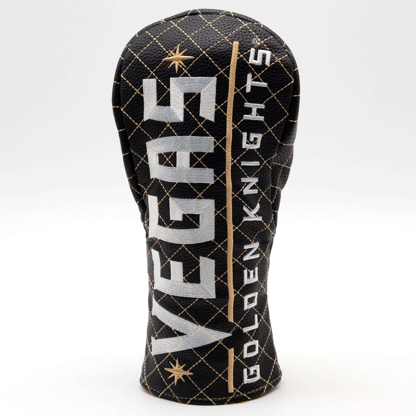Vegas Golden Knights solid fairway quilted golf headcover