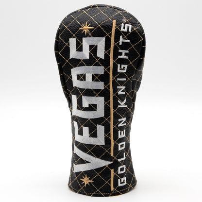 Vegas Golden Knights solid fairway quilted golf headcover