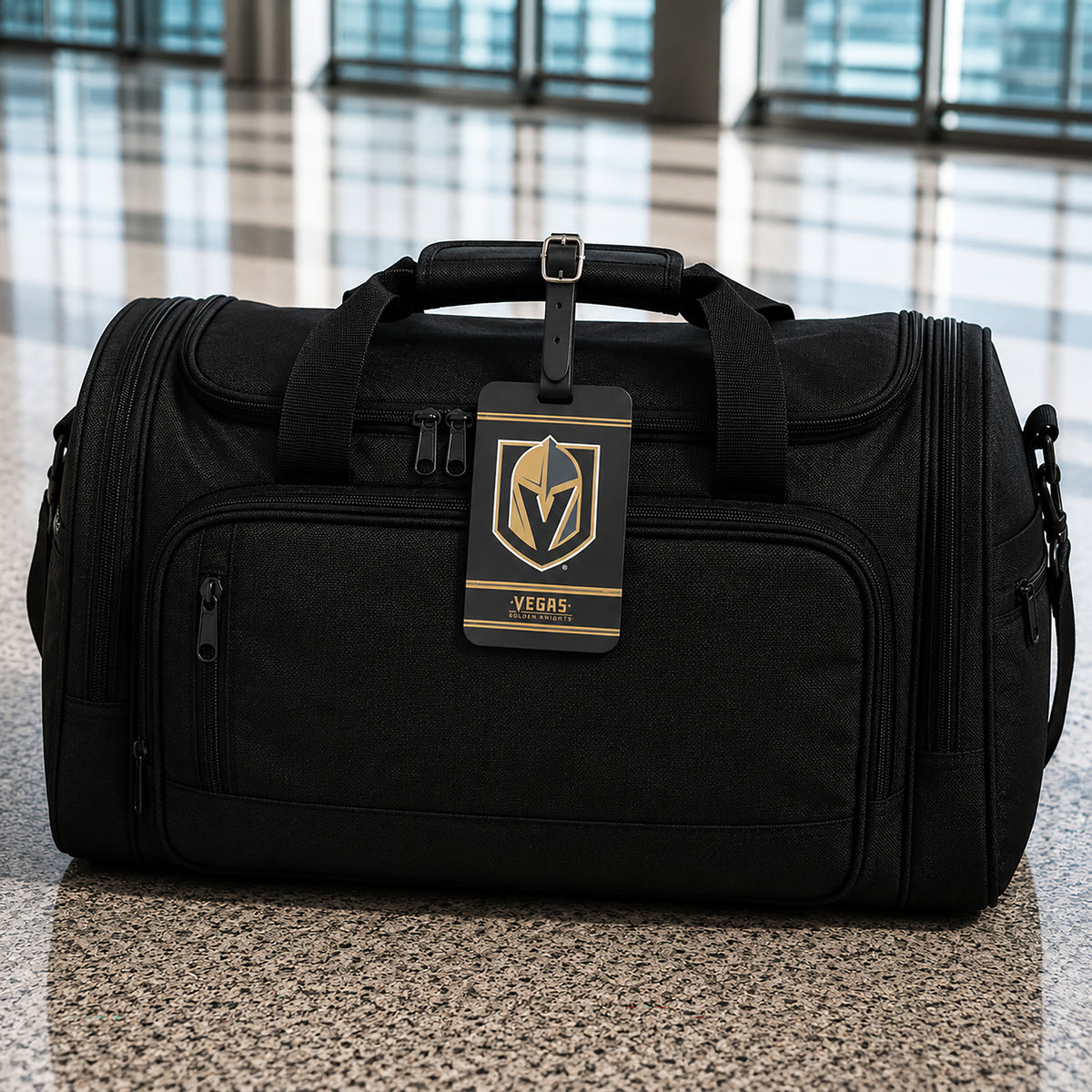 Vegas Golden Knights plastic golf bag tag by Team Golf, product photo 5