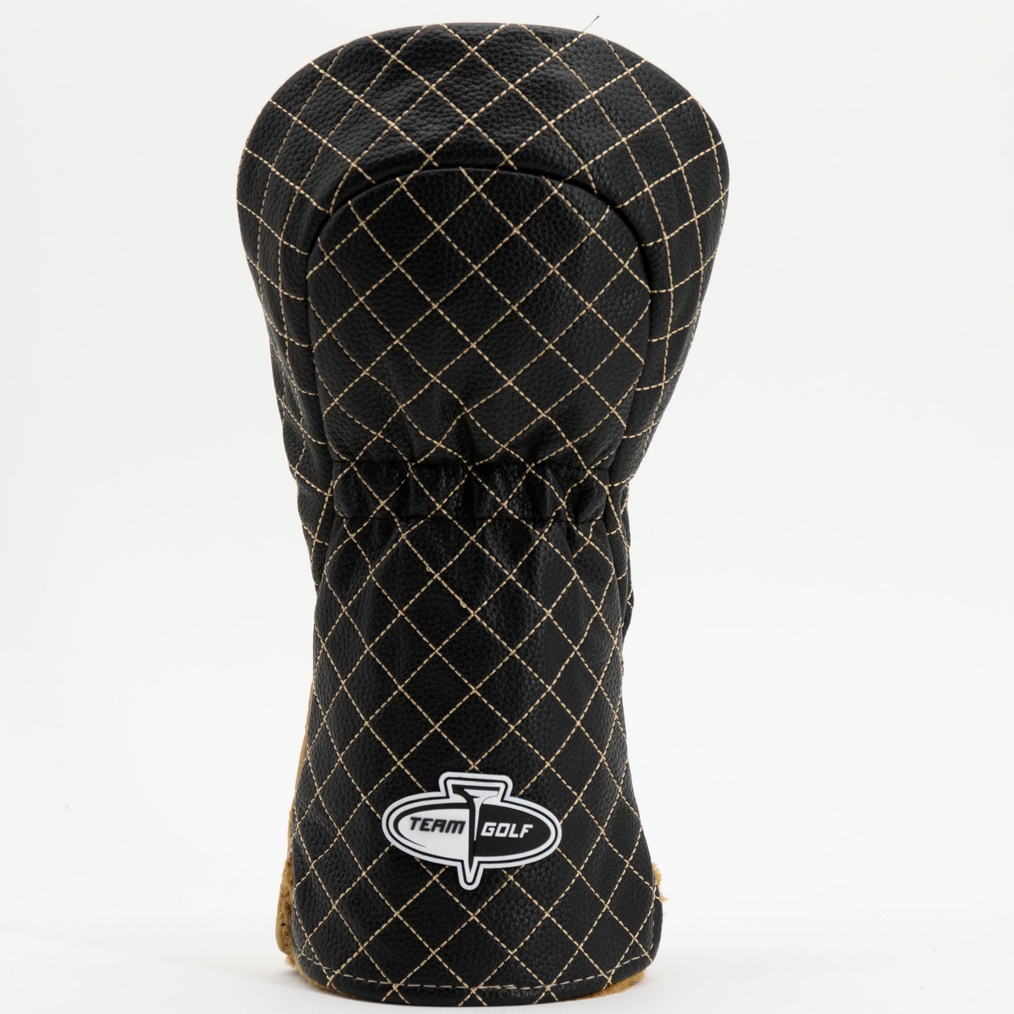 Vegas Golden Knights split driver quilted golf headcover alternate view
