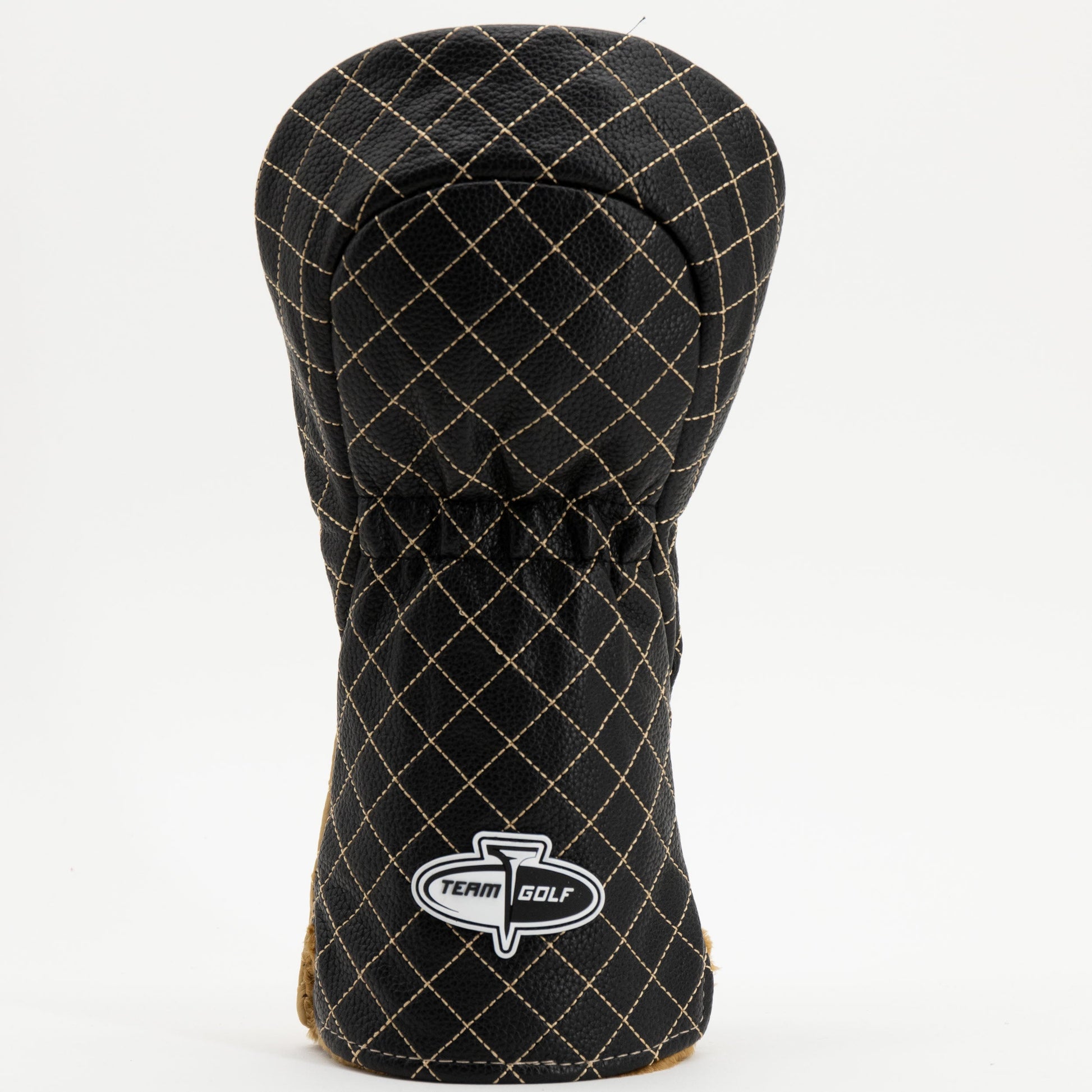 Vegas Golden Knights split driver quilted golf headcover alternate view