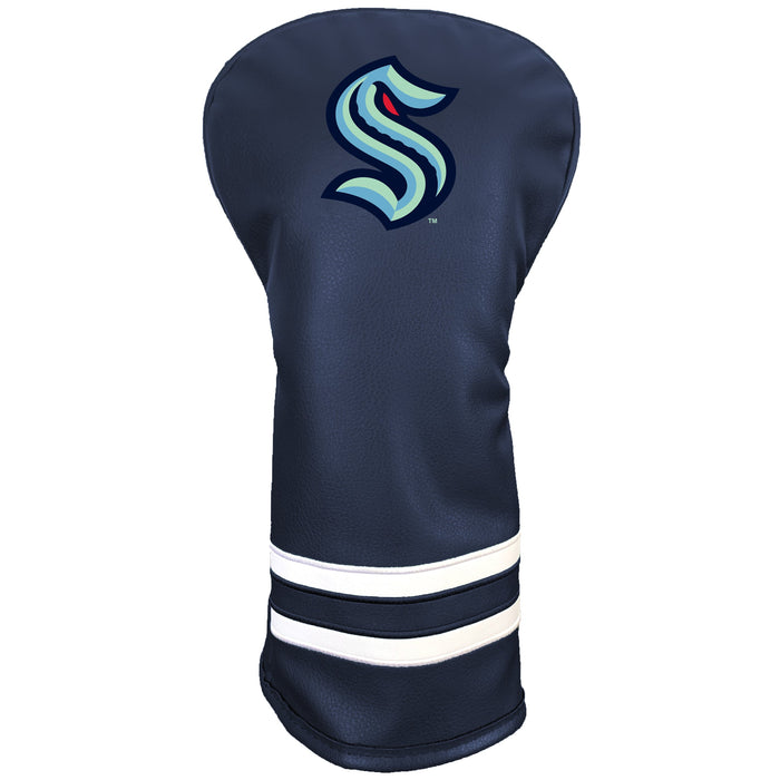 Seattle Kraken Vintage Embroidered Driver Headcover