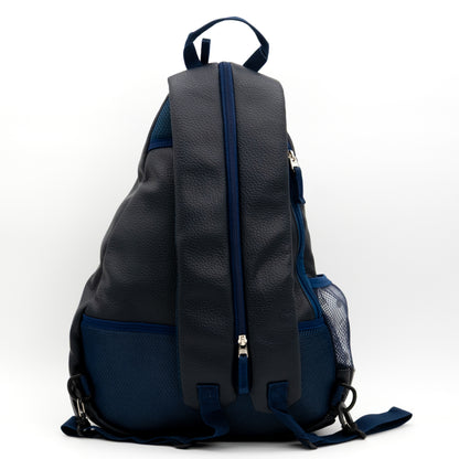 Seattle Kraken PU leather backpack by Team Golf, view 2