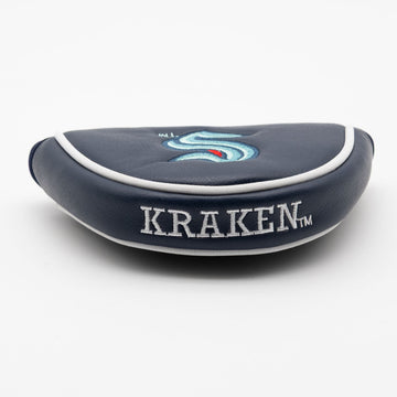 Vintage Seattle Kraken Schlägerhaube für Mallet-Putter mit Stickerei