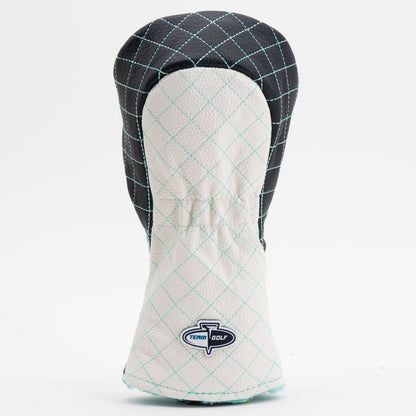 Seattle Kraken Striped Fairway quilted headcover, back view