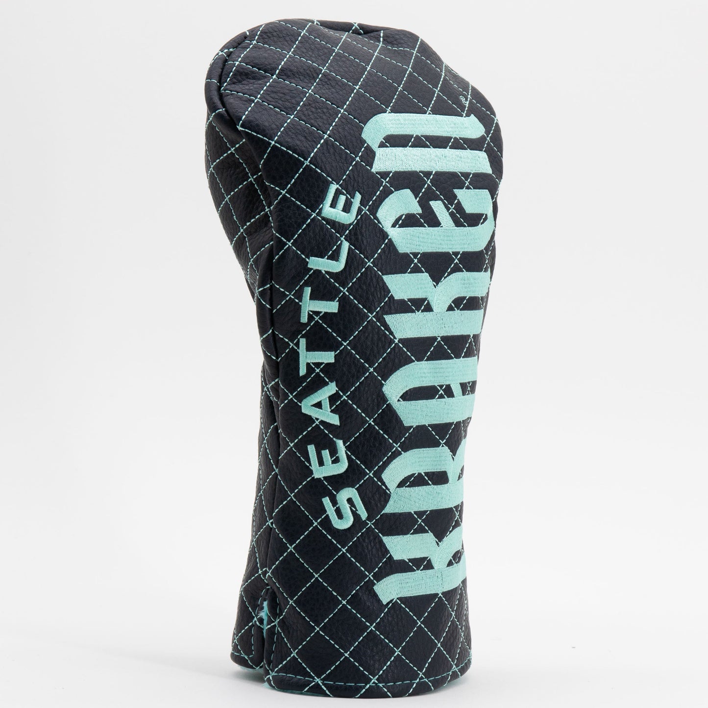 Seattle Kraken solid driver quilted golf headcover alternate view