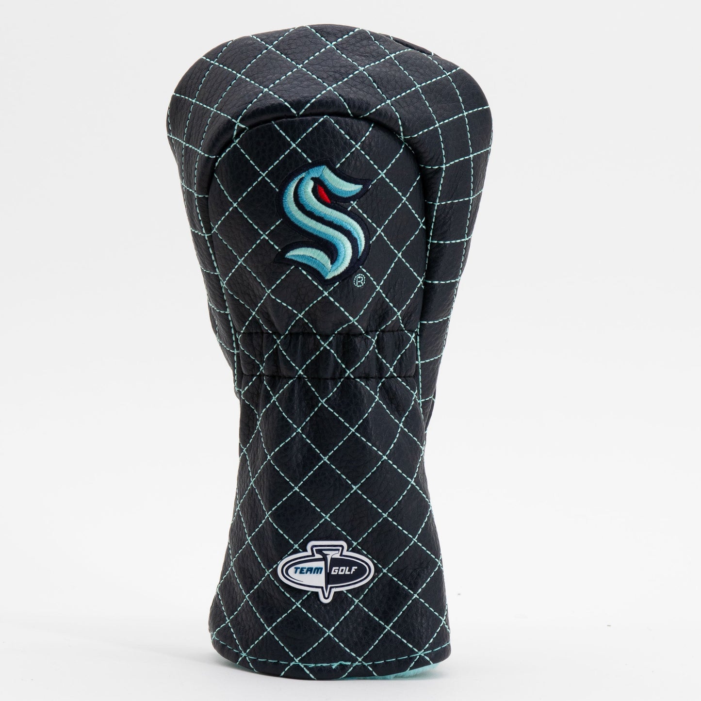 Seattle Kraken solid fairway quilted golf headcover alternate view