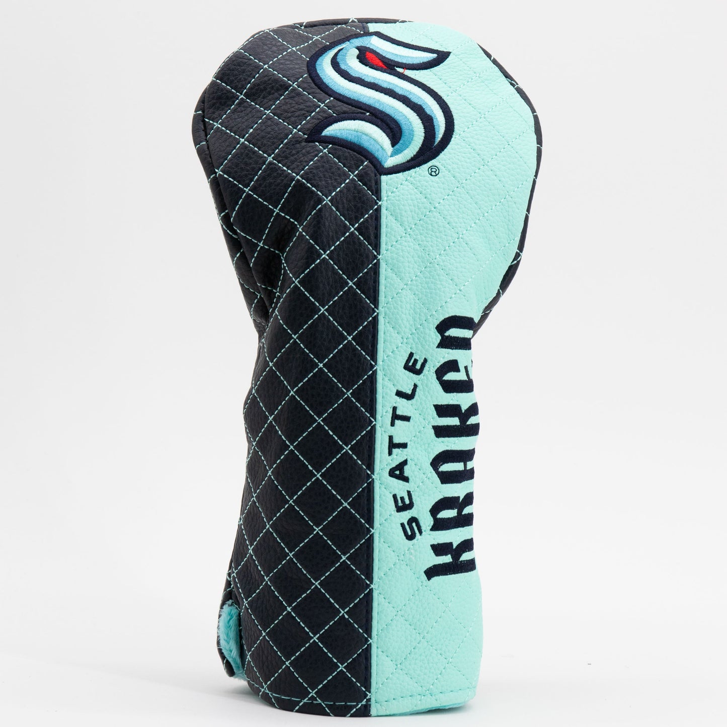 Seattle Kraken split driver quilted golf headcover