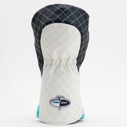 Seattle Kraken stripe driver quilted golf headcover alternate view