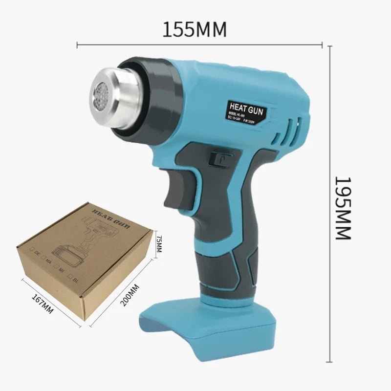 18V Cordless Heat Gun Shrink Wrapping Tool - Club Rehab - Tools18V Cordless Heat Gun Shrink Wrapping Tool