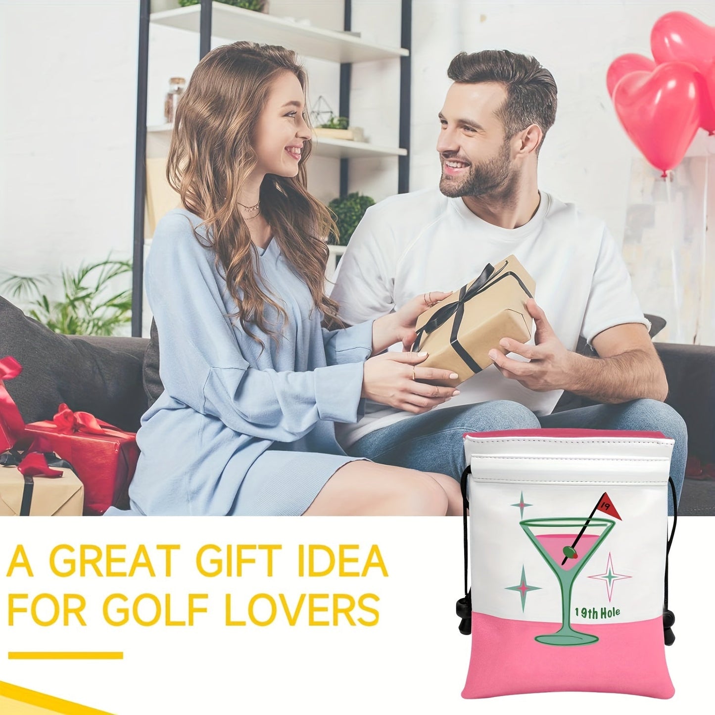 19th Hole Golf Accessory Pouch - Club Rehab