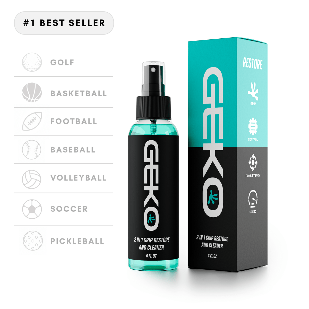 2-In-1 Grip Restore And Cleaner - Club Rehab