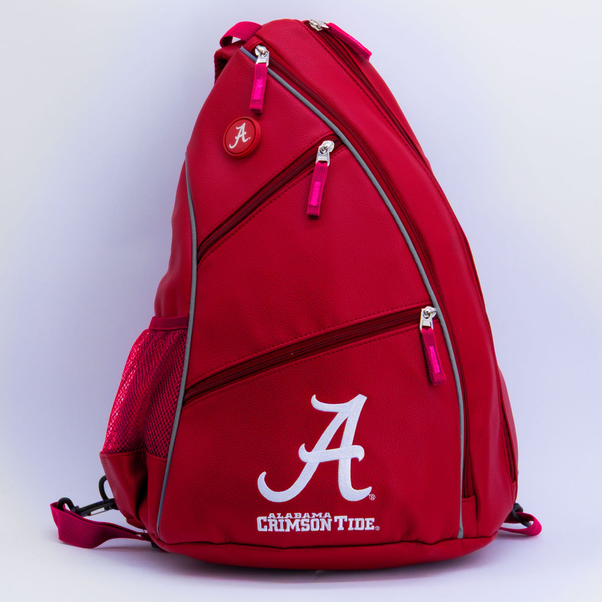 Alabama Crimson Tide PU leather backpack by Team Golf, view 1
