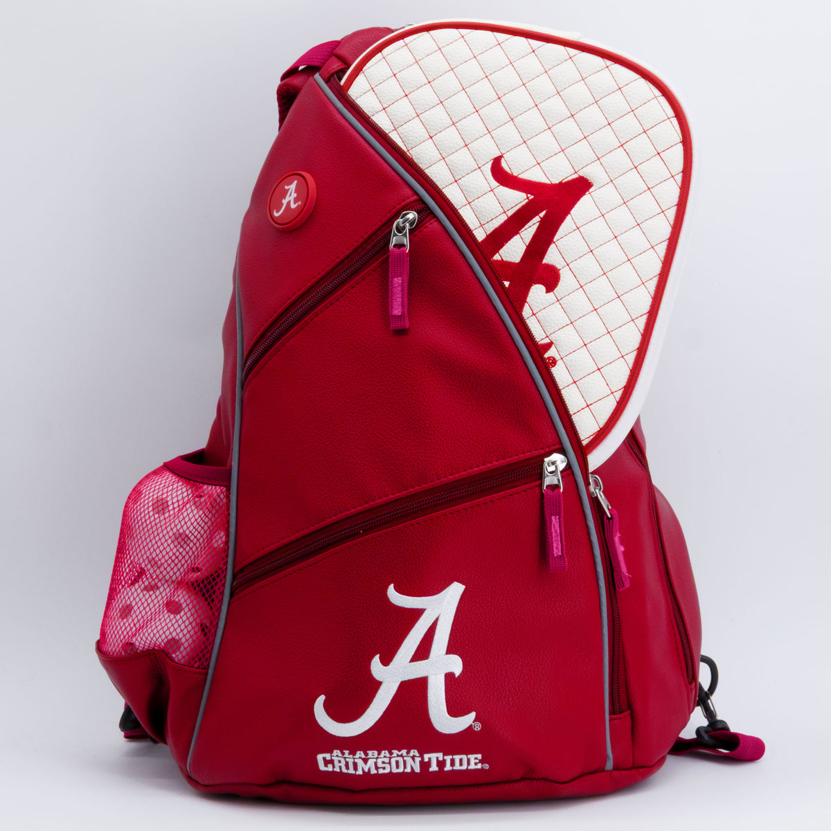 Alabama Crimson Tide PU leather backpack by Team Golf, view 6