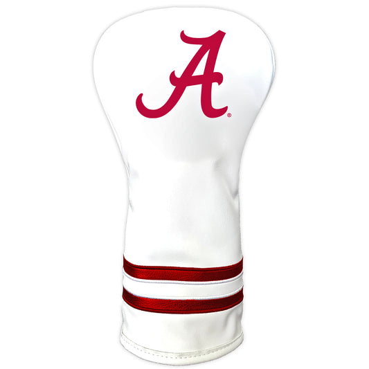 Alabama Crimson Tide Vintage Golf Headcovers – White