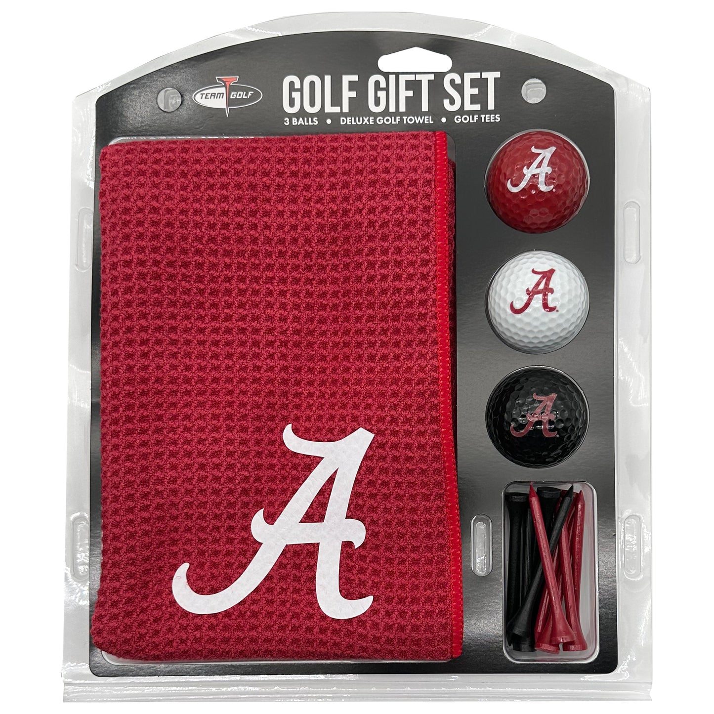 Alabama Crimson Tide Microfiber Towel Golf Gift Set - Club Rehab