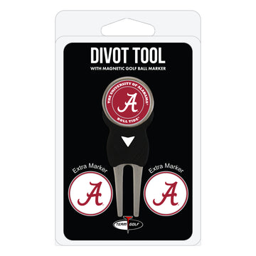 Alabama Crimson Tide Divot Tool + 3 Ball Markers