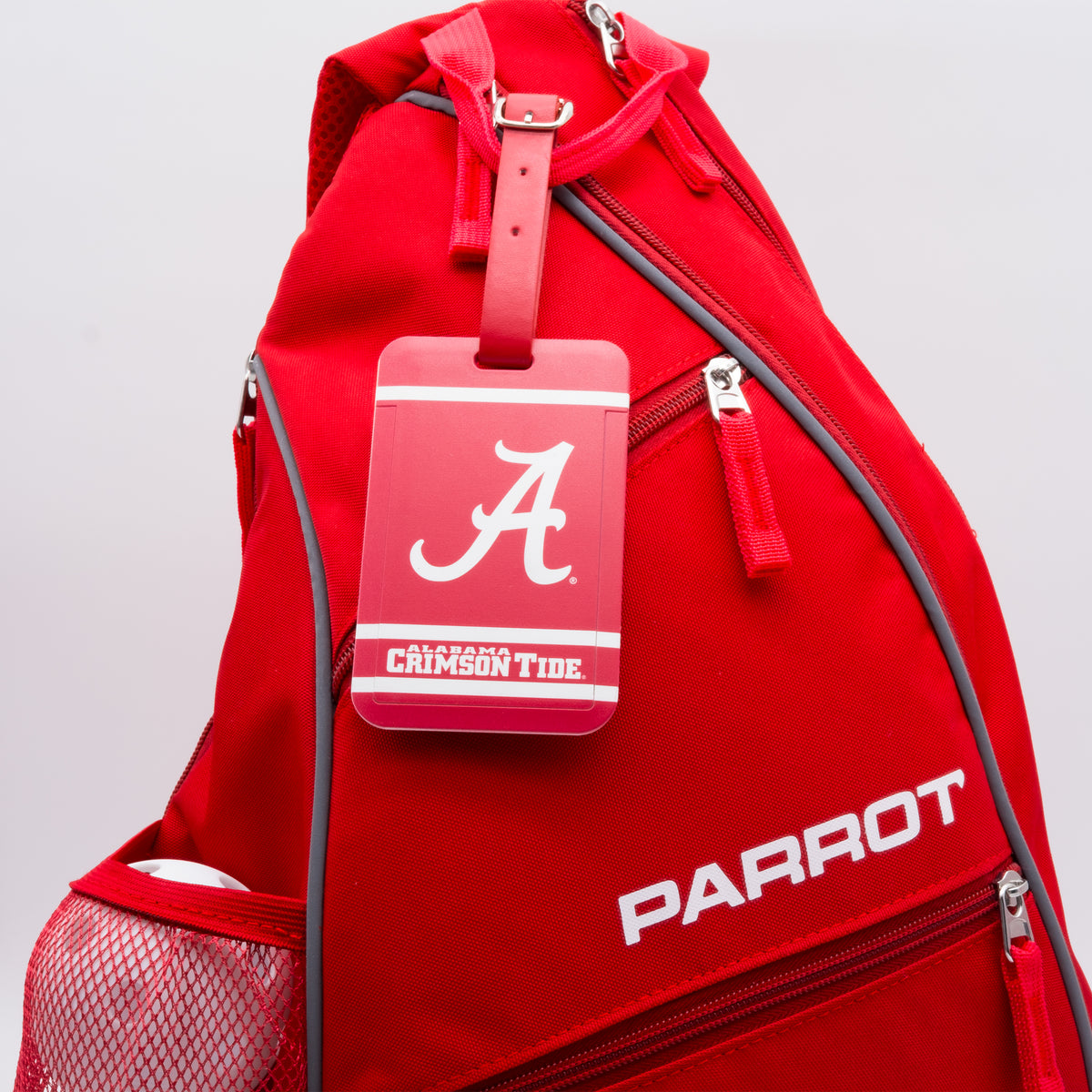 Alabama Crimson Tide plastic golf bag tag by Team Golf, product photo 3