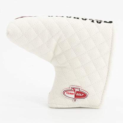 Alabama Crimson Tide Split Quilted Blade Putter Cover, back view