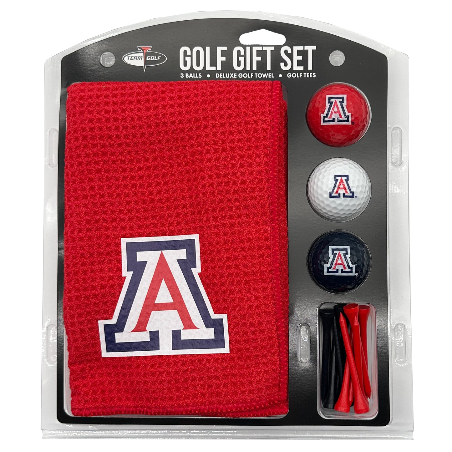 Arizona Wildcats Microfiber Towel Golf Gift Set - Club Rehab