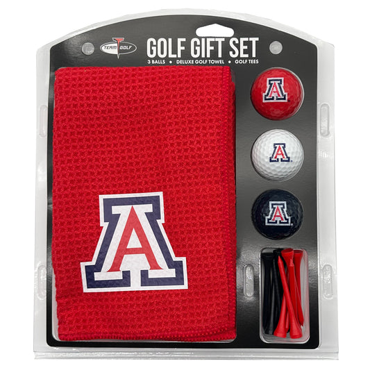 Arizona Wildcats Microfiber Towel Golf Gift Set - Club Rehab