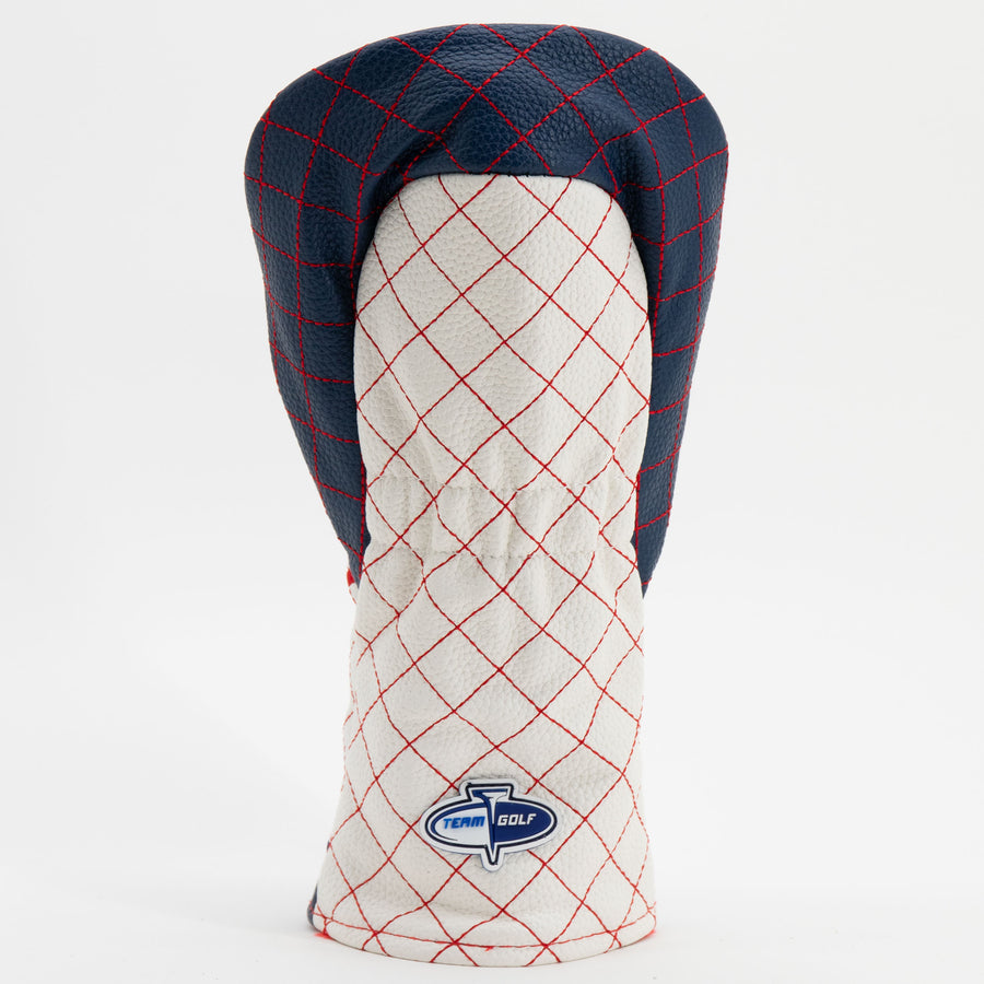 Arizona Wildcats striped quilted fairway cover, back view