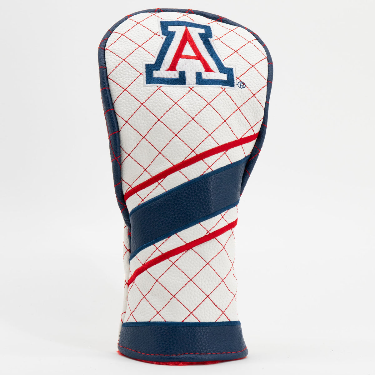 Arizona Wildcats Striped Quilted Fairway Headcover, front view