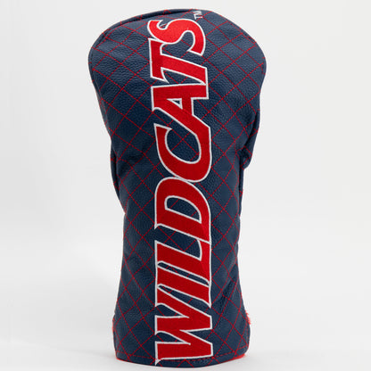 Arizona Wildcats Solid Quilted Driver Headcover, front view