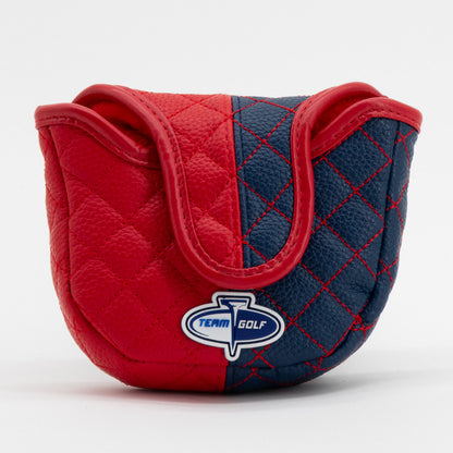 Arizona Wildcats Split Quilted Mallet Putter Cover, back view