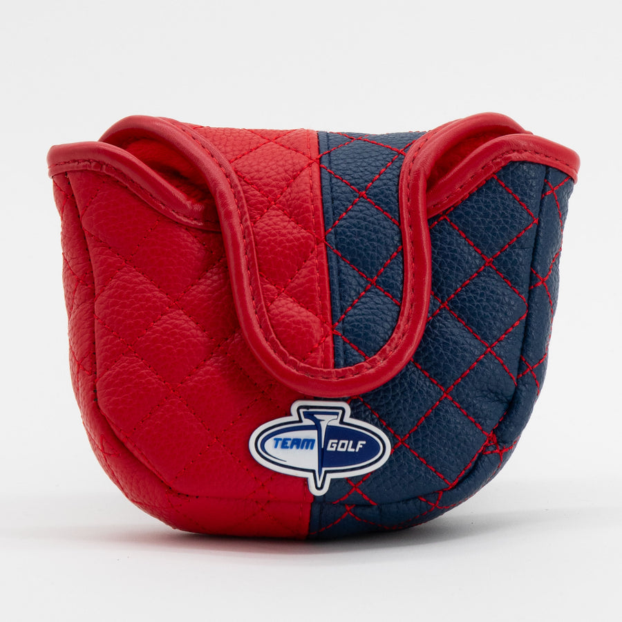 Arizona Wildcats split quilted mallet putter cover, back view