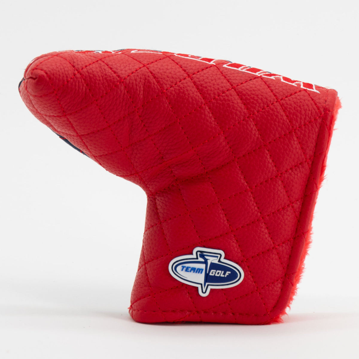 Arizona Wildcats Split Quilted Blade Putter Cover, back view