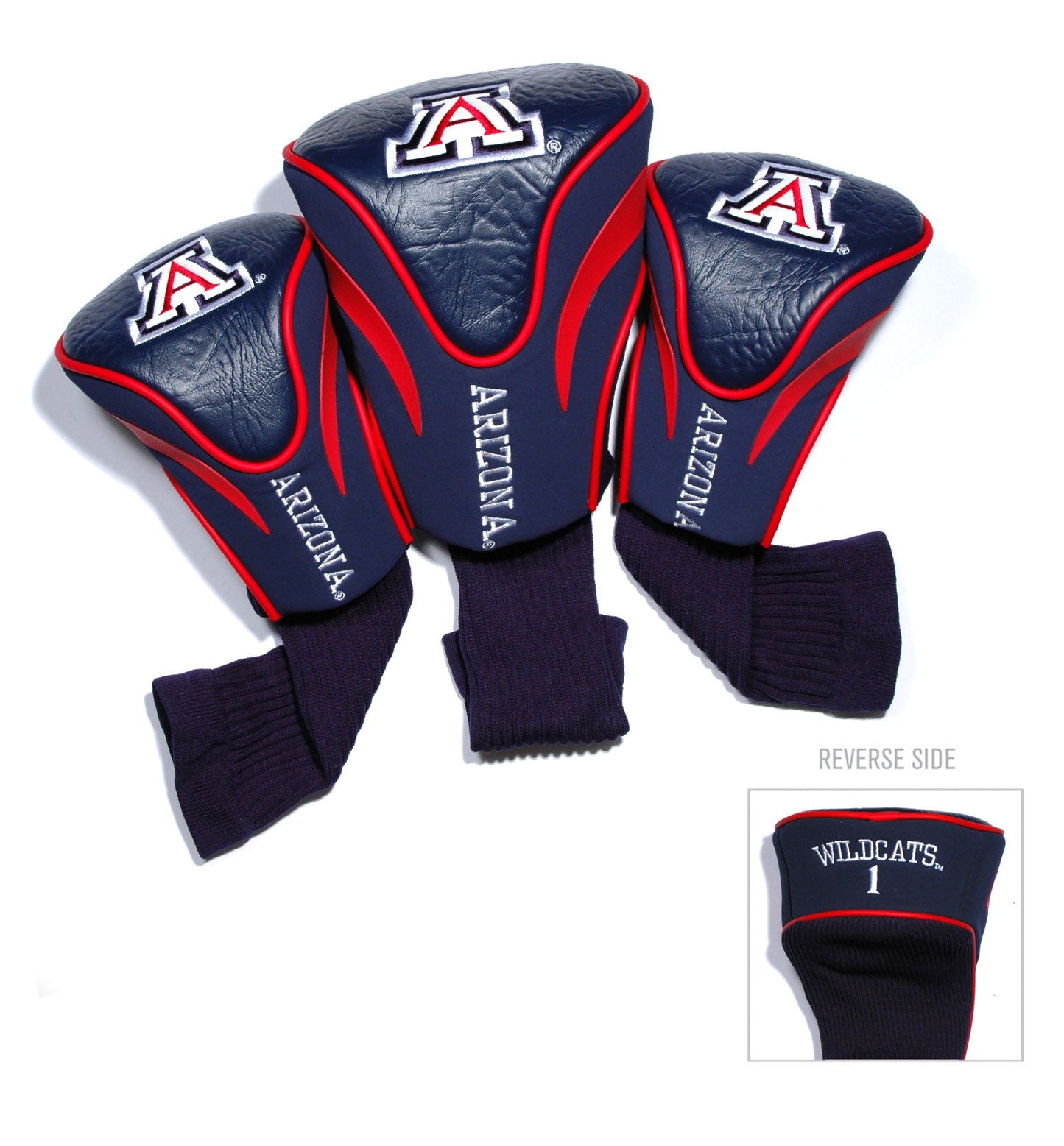 Arizona Wildcats 3 Pack Contour Sock Headcovers - Club Rehab
