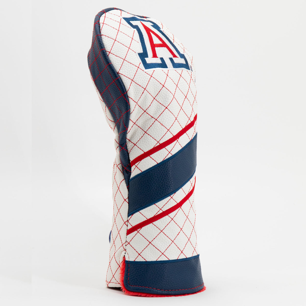 Arizona Wildcats Striped Quilted Driver Headcover, angled view