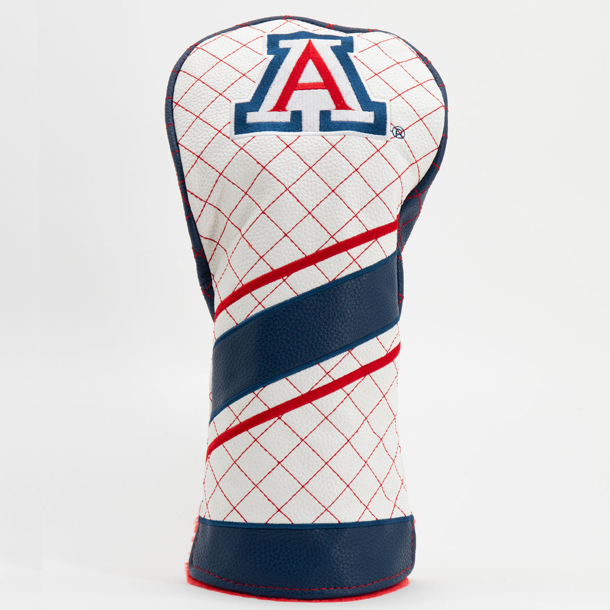 Arizona Wildcats Striped Quilted Driver Headcover, front view