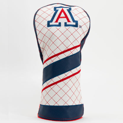 Arizona Wildcats Striped Quilted Driver Headcover, front view