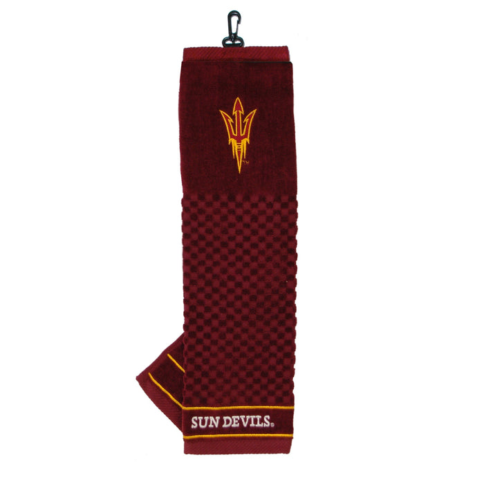Arizona State Sun Devils embroidered golf towel