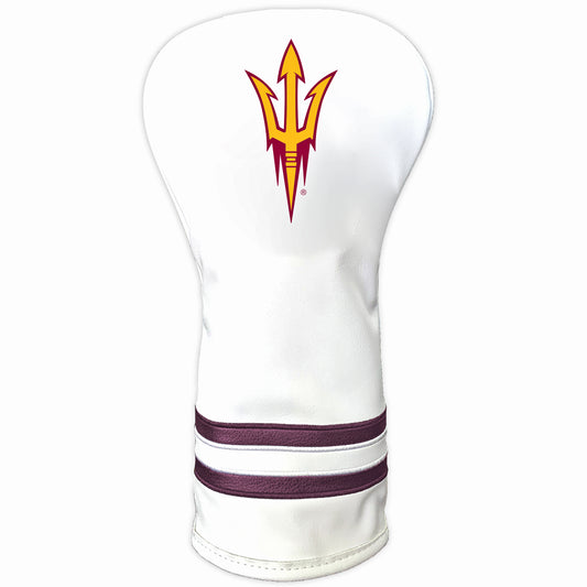 Arizona State Sun Devils Vintage Golf Headcovers – White