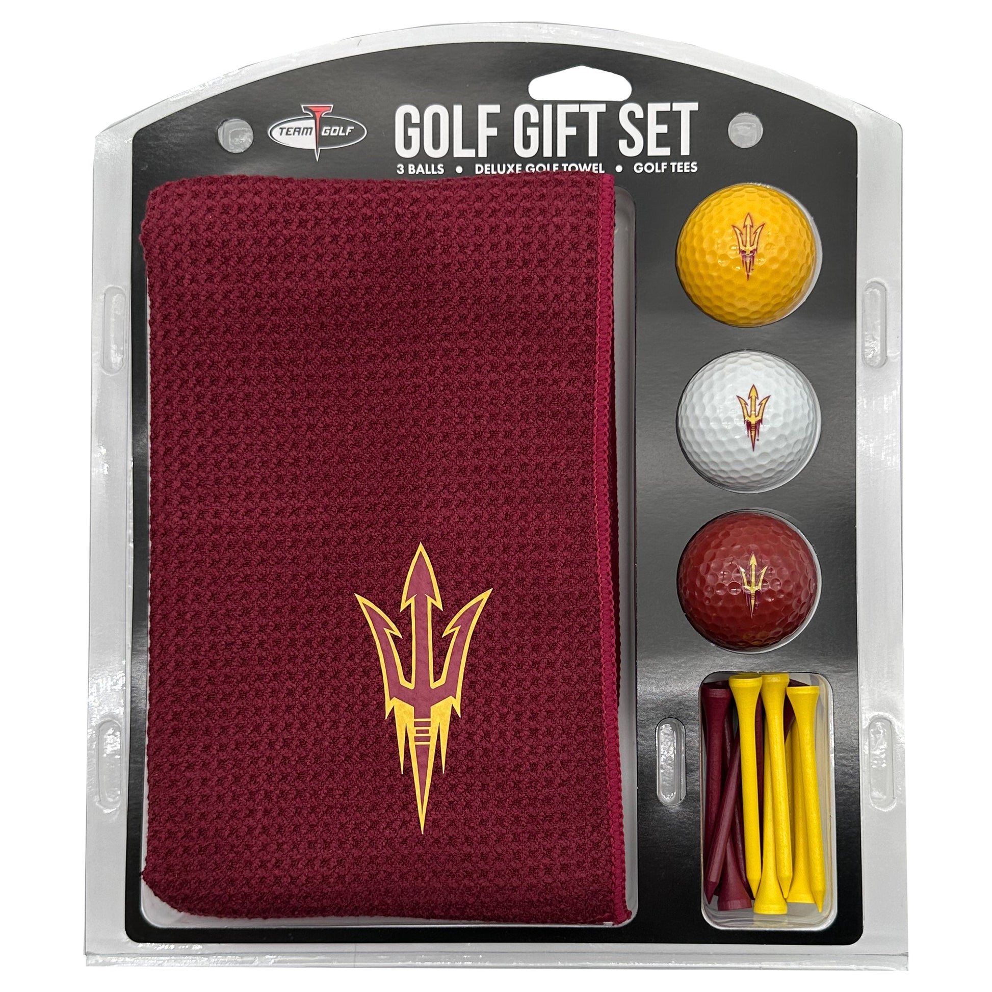 Arizona State Sun Devils Microfiber Towel Golf Gift Set - Club Rehab