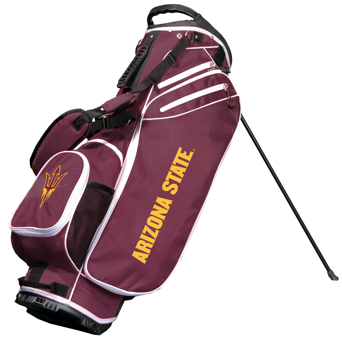 Arizona State Sun Devils Birdie stand golf bag, Maroon color