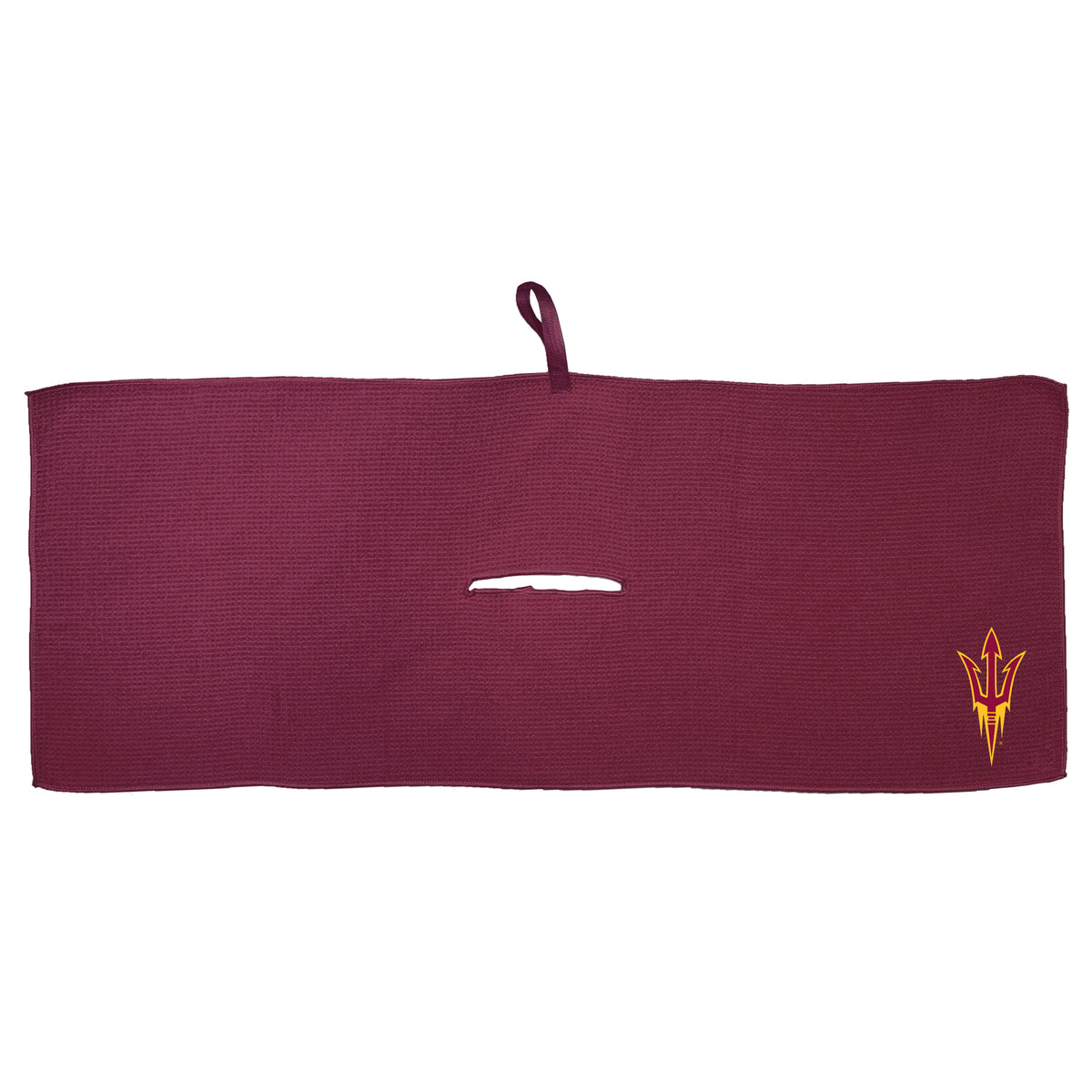 Arizona State Sun Devils 16 x 40 microfiber golf towel with team logo