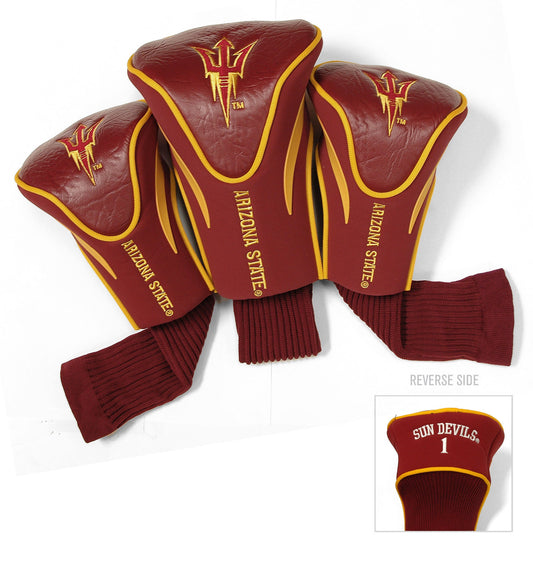 Arizona State Sun Devils 3 Pack Contour Sock Headcovers - Club Rehab